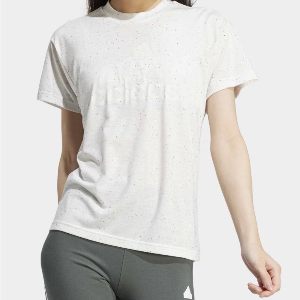 Adidas Women's Short Sleeve White Tee